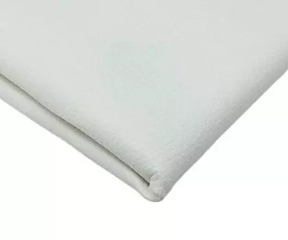 Ткань из искусственной кожи KMS ширина 135см ручная работа DIY производство (1м, белый)