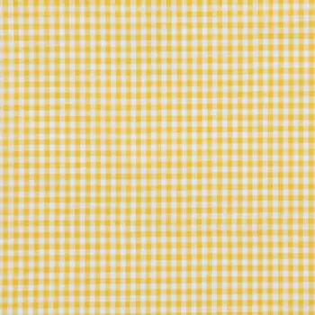 Ткань KIYOHARA Gingham Check 3 мм, примерно. Ширина 110 см x отрез 1 м Цвет YE Желтый G1001-1