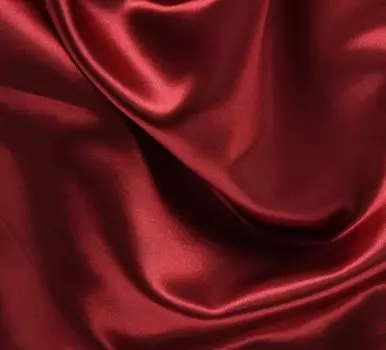 Ткань Marushin Shoji, атлас, однотонный полиэстер, ширина около 116 см, отрез 1 м, цвет бордовый, 1000 шт., 100% цвет 17, рукоделие/ручная работа