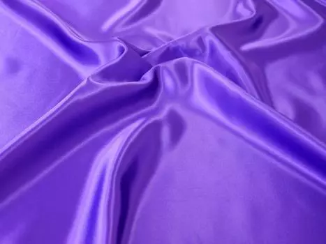 Ткань Marushin Shoji, атлас, однотонный полиэстер, ширина около 116 см, отрез 1 м, фиолетовый, 1000 шт., 100% цвет 38, рукоделие/ручная работа