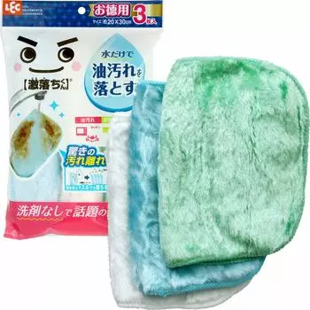Ткань Rec Oil Stain Protective Cloth 3 Pieces Power без K00309 Gekioki-kun (Чистящее моющее средство)