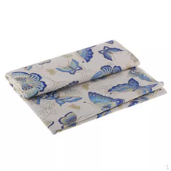 Ткань с принтом бабочки, швейный материал, обивка дома 0.5 Meter