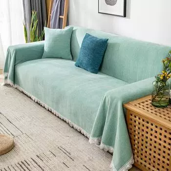 Ткань с защитой от царапин, чехол для дивана, простой современный чехол для дивана, ткань с полным покрытием, стиль Ins, универсальная подушка, универсальное полотенце для четырех сезонов, полотенце 110*160