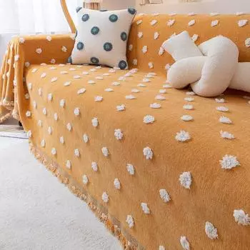 Ткань с защитой от царапин, чехол для дивана, простая подушка для дивана для гостиной, все покрывало, одеяло, универсальный чехол на четыре сезона, чехол для дивана, полотенце 180*130cm