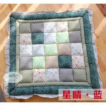 Ткань Студенческий Офис Heattech Подушка Большая 50 X50 Подушка для Стула Специальное Предложение Подушка для Красоты Бедер Паровая Пластина для Ягодиц Star Clear Blue 50X50cm