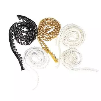 Ткань своими руками для свадебного платья Декор кружевная отделка лента материалы для одежды швейные принадлежности #C