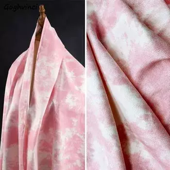 Ткань Tie Dye Denim Мягкая одежда Дизайн DIY Ручная работа Материал для одежды Лоскутное шитье Швейные принадлежности Верхняя одежда Ткани 145x50cm