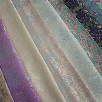 Ткань жаккардовая ханьфу европейский стиль домашний текстиль ткань для шитья платье диван сумка обивка мебель фон декор 100x150cm