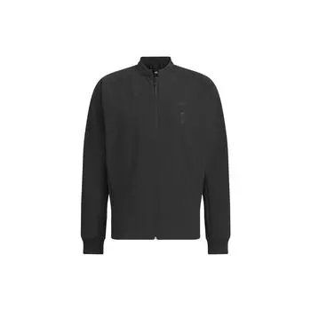 Тканая куртка Adidas Must-Have с воротником-стойкой и однотонным логотипом, мужская верхняя одежда, черная IX4282 M