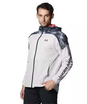Тканая куртка на трикотажной подкладке UA Серая Гало XXL [Under Armour]