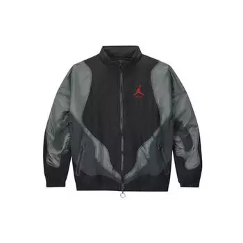 Тканая куртка OFF-WHITE x Jordan (Азия) Черная мужская уличная одежда CV0551-010 L
