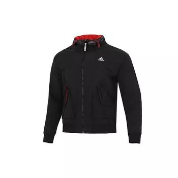 Тканая куртка с капюшоном Adidas Cny Lite, мужская верхняя одежда, ограниченная серия Year Of The Tiger, черная HC0266 M