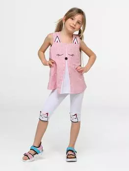 Тканая туника «кошка» + комплект колготок