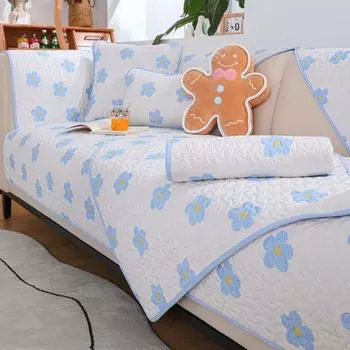 Тканевая хлопковая подушка для дивана, современный простой чистый хлопок, универсальные нескользящие чехлы для дивана, четыре сезона, наборы чехлов 70*70cm