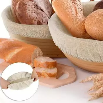 Тканевая крышка для 6-8-дюймовых банок, хлебная корзина, тканевые крышки, многоразовая экологически чистая защитная ткань Banneton, домашняя кухня, ферментация, пивоварение 16cm