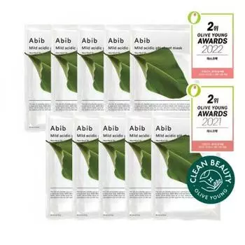 Aviv Weak Adic Ph Sheet Mask Eoseongcho Fit 10 шт. Houttuynia centipede fit 10 sheets