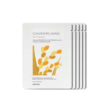 Тканевая маска для лица CHUNGMIJUNG Galactomyces Lactobacillus 25 г * 5 шт.