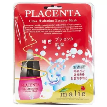 Тканевая маска для лица Placenta Hydrating Essence Mask Pack Уход за кожей (10 листов и 2 варианта) корейская косметика