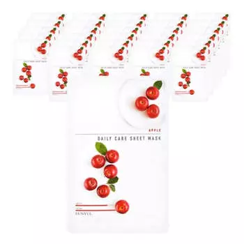 Тканевая маска Eunyul Apple Daily Care 22мл*30шт