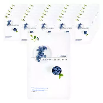 Тканевая маска Eunyul Blueberry Daily Care 22мл*30шт