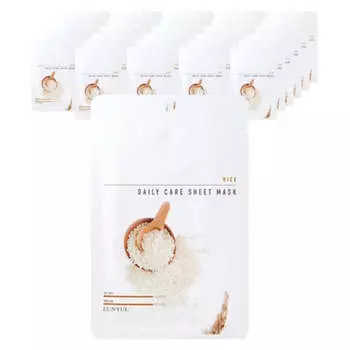 Тканевая маска Eunyul Rice Daily Care 22мл*30шт