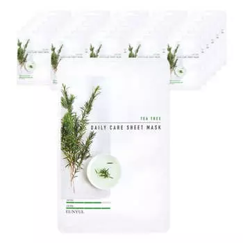 Тканевая маска Eunyul Tea Tree Daily Care 22мл*30шт