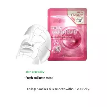 Тканевая маска Fresh Collagen 3W CLINIC (3 варианта) #10 Sheets