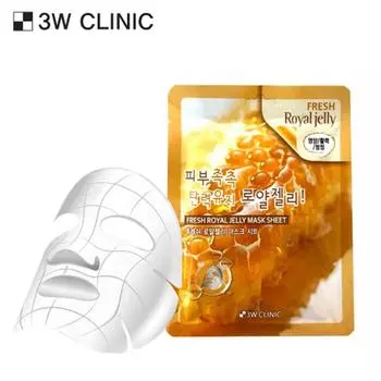 Тканевая маска Fresh Royal Jelly 3W CLINIC (3 варианта) #10 Sheets