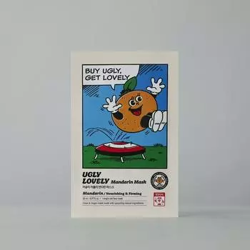 Тканевая маска UGLY LOVELY Mandarine 1P