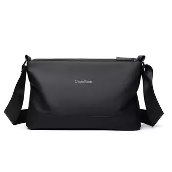 Тканевая мужская наплечная сумка большой вместимости, нейлоновая сумка-кроссбоди, повседневная мужская сумка-мессенджер для пеших прогулок