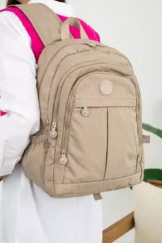 Тканевая непромокаемая повседневная и школьная сумка унисекс