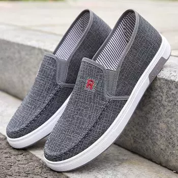 Тканевая обувь, мужская повседневная дышащая обувь, старая тканевая обувь Пекина, новая мужская обувь, домашняя обувь 39