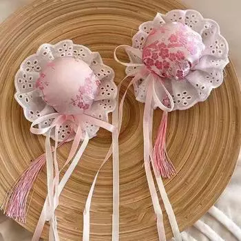 Тканевая заколка-пучок для волос Чунь-Ли, головной убор для ципао, китайская заколка для волос на каждый день