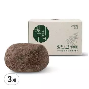 Тканевое мыло Jeongango Essence твердая упаковка, 100г, 3 шт.