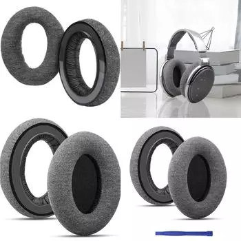Тканевые амбушюры, совместимые с гарнитурами Sennheiser HD545 HD565 HD580 HD600 HD650, амбушюры для комфортного прослушивания