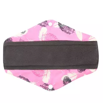 Тканевые менструальные прокладки, многоразовые, моющиеся, бамбуковый уголь, гигиенические прокладки, обильные выделения, для ночного использования M