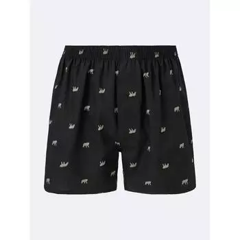 Тканевые плавки Gu By Uniqlo Bear +e 09 BLACK/S