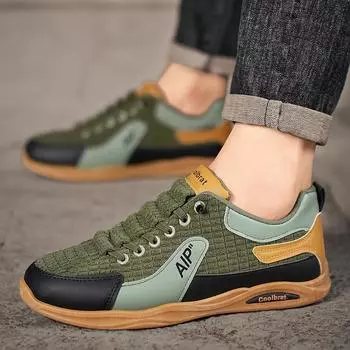 Тканевые туфли мужские весенние новые вельветовые спортивные мужские туфли трендовые дышащие повседневные рабочие мужские туфли 39