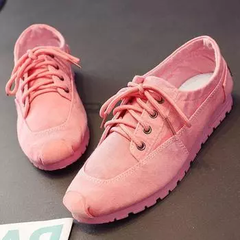 Тканевые туфли, женские одиночные туфли, парусиновая обувь, повседневная мягкая подошва, удобная рабочая обувь из джинсовой ткани с низким вырезом 35