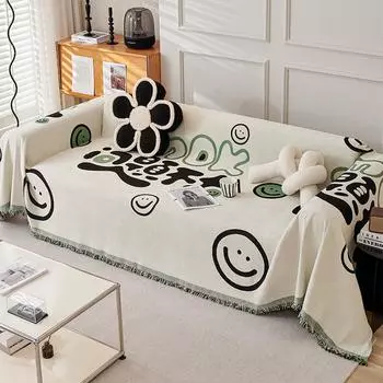 Тканевый чехол для дивана Four Seasons, универсальный полный чехол для дивана, новый высококачественный чехол для дивана с защитой от царапин, одеяло 180*130cm