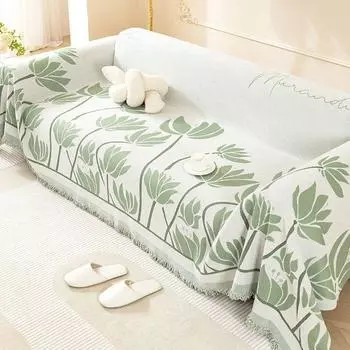 Тканевый чехол для дивана, расширенный чехол, все включено, универсальная подушка для дивана Four Seasons с прямым рядом, устойчивая к царапинам 180*130