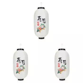 Тканевый фонарь легкий без света для украшения магазина отеля (D)