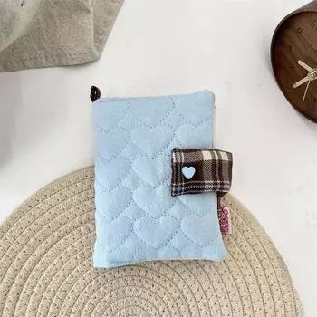 Тканевый клетчатый блокнот-дневник, съемный дневник, защитная обложка для дневника, офисные школьные принадлежности