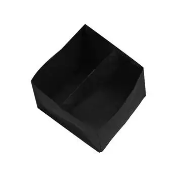 Тканевый многосетчатый войлочный мешок для посадки более здоровых и зеленых растений, войлочный многосетчатый мешок для посадки овощей, черный 30 см * 30 см * 30 см 30cm*30cm*30cm