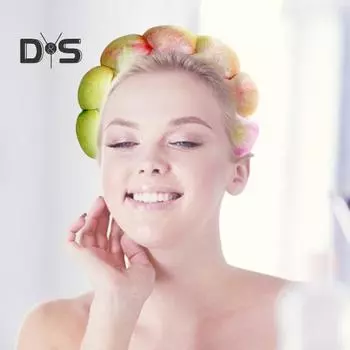 Тканевый обруч для волос, легкий, удобный, женский обруч для волос, фланелевая губка, водонепроницаемый, аксессуары для волос темно-синий