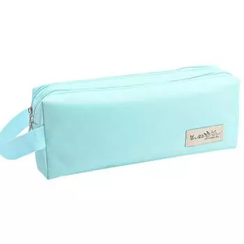 Тканевый пенал большой емкости сумка для хранения практичная косметичка офис