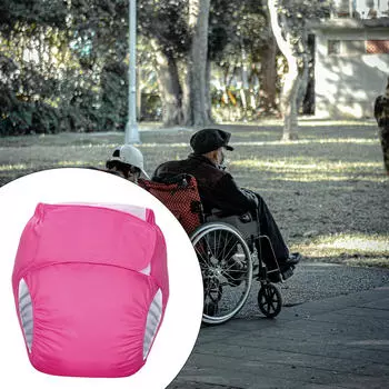 Тканевый подгузник для взрослых, дышащий водонепроницаемый влагопоглощающий подгузник, удобный многоразовый моющийся