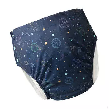 Тканевый подгузник для взрослых, моющийся чехол для подгузника, регулируемая боковая пряжка, многоразовый мягкий материал, быстросохнущий