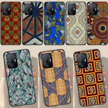 Тканевый принт в африканском стиле для POCO X5 X3 F5 Pro X4 F4 GT M5s C40 F3, чехол для Xiaomi 13 Lite 12 11T 12T Pro 12X, чехол Mi 12 Lite