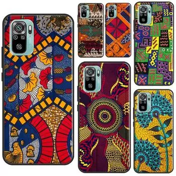 Тканевый принт в африканском стиле для Xiaomi Redmi Note 8 9 10 11 Pro Note 10S 9S 11S, чехол для Redmi 9 10 9T 9A 9C Coque Redmi 7